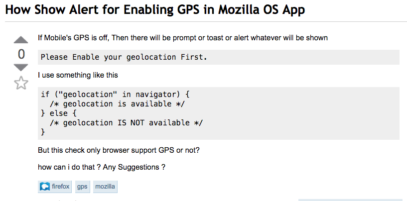 Stack Overflow GPS Question